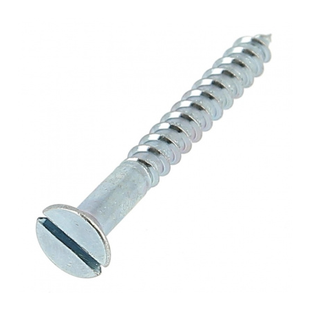 DIN 97 - TORNILLO ROSCA MADERA CABEZA PLANA RANURADA 3X25 A-2